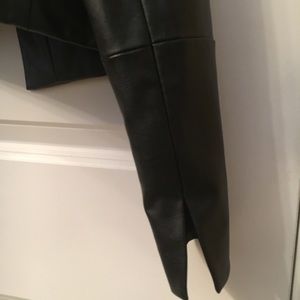 Calvin Klein faux leather jacket.